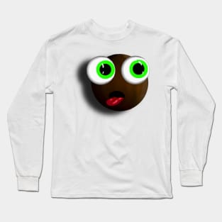 Cute Rude "Burbble" Long Sleeve T-Shirt